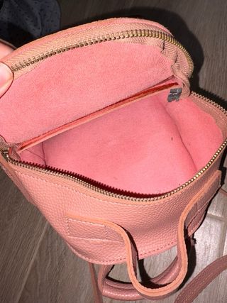Mini mochila rosa