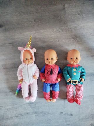 1Muñecos Nenuco disfrazados