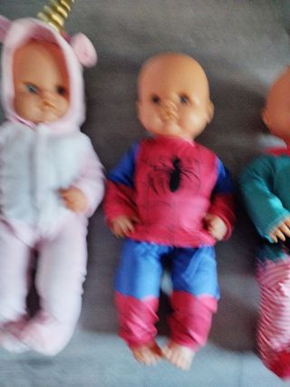 1Muñecos Nenuco disfrazados