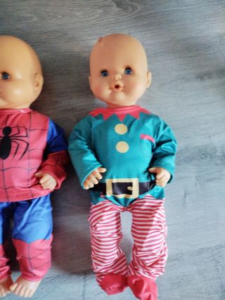 1Muñecos Nenuco disfrazados