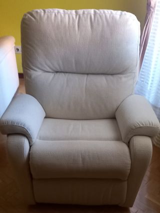 Sillón Relax KEOPS blanco