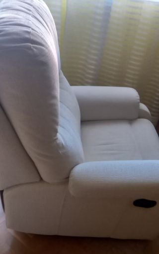 Sillón Relax KEOPS blanco