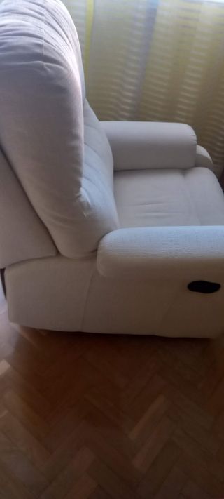 Sillón Relax KEOPS blanco