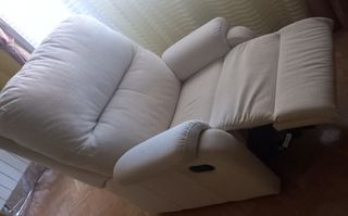 Sillón Relax KEOPS blanco