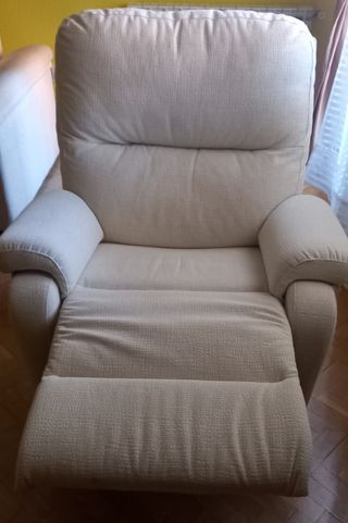 Sillón Relax KEOPS blanco