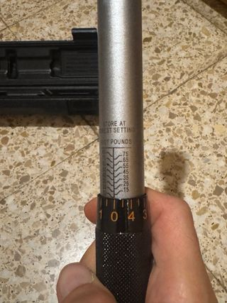 Llave dinamometrica