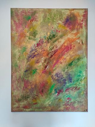 Cuadro abstracto multicolores "Dream"