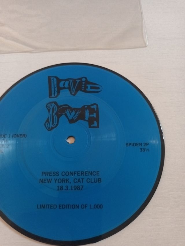 SINGLE PICTURE DAVID BOWIE