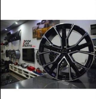 JUEGO DE 4 LLANTAS 21 GMP GUNNER BLACK POLISH GM01