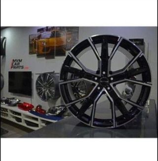 JUEGO DE 4 LLANTAS 21 GMP GUNNER BLACK POLISH GM01