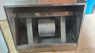 Campana extractora 1m - acero inoxidable
