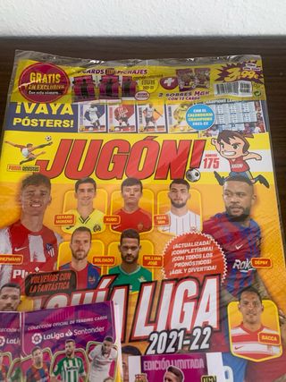 Revista Jugón! Panini 175 - Precintada