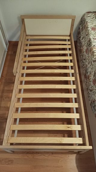Cama infantil Sniglar (70x160) madera