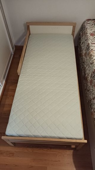 Cama infantil Sniglar (70x160) madera