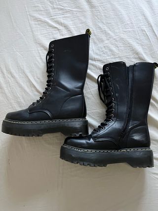 Botas negras plataforma