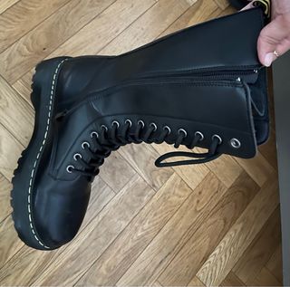 Botas negras plataforma