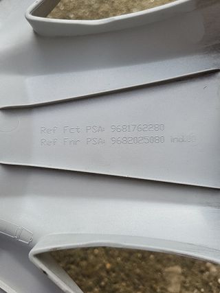 Tapacubos Citroën 