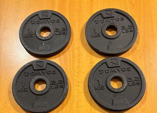 Discos peso 1kg - Domyos