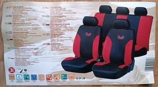 Fundas asientos coche o furgoneta