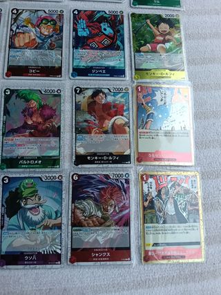 Cartas One Piece PRB02 holográficas
