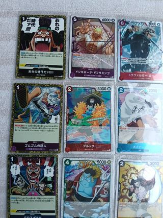 Cartas One Piece PRB02 holográficas