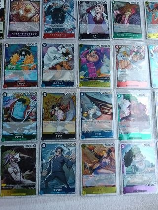 Cartas One Piece PRB02 holográficas