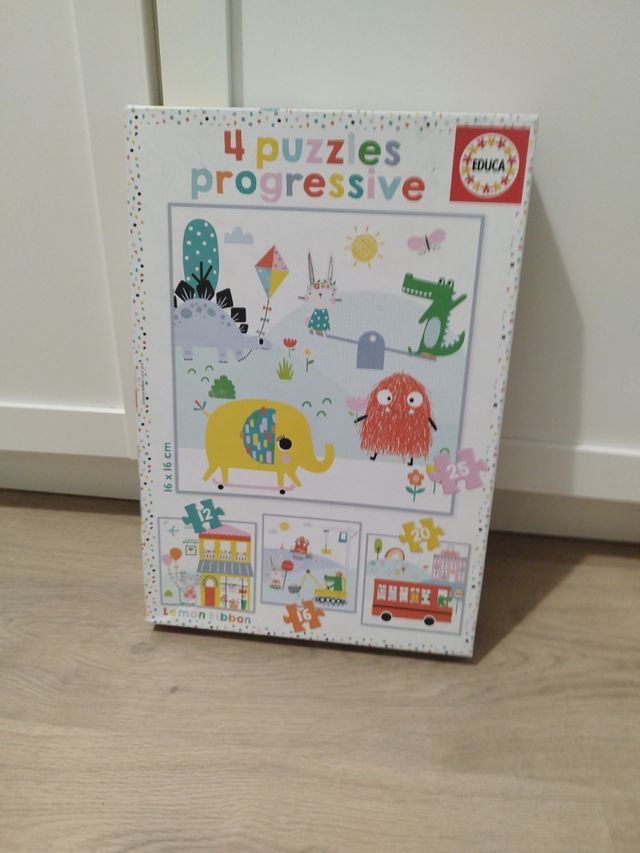 Puzzle Educativo 4 en 1
