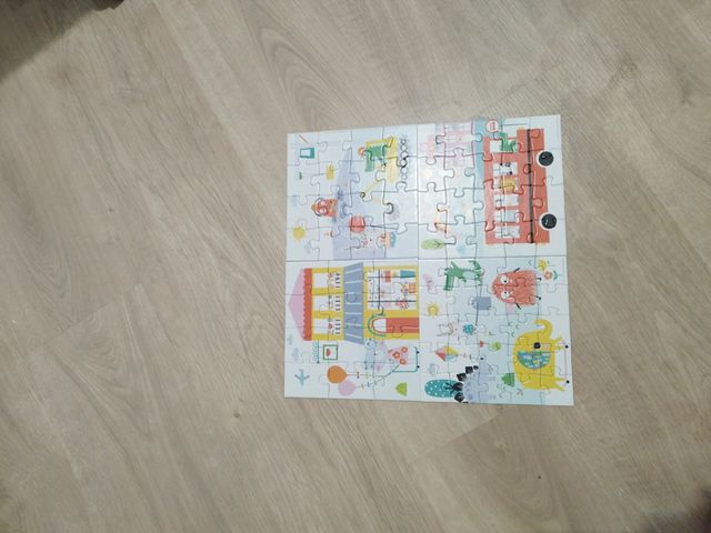 Puzzle Educativo 4 en 1