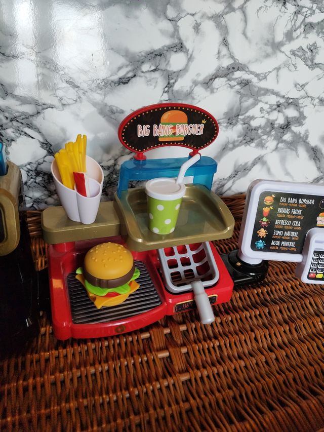 Juguete comida rápida Big Bang Burger