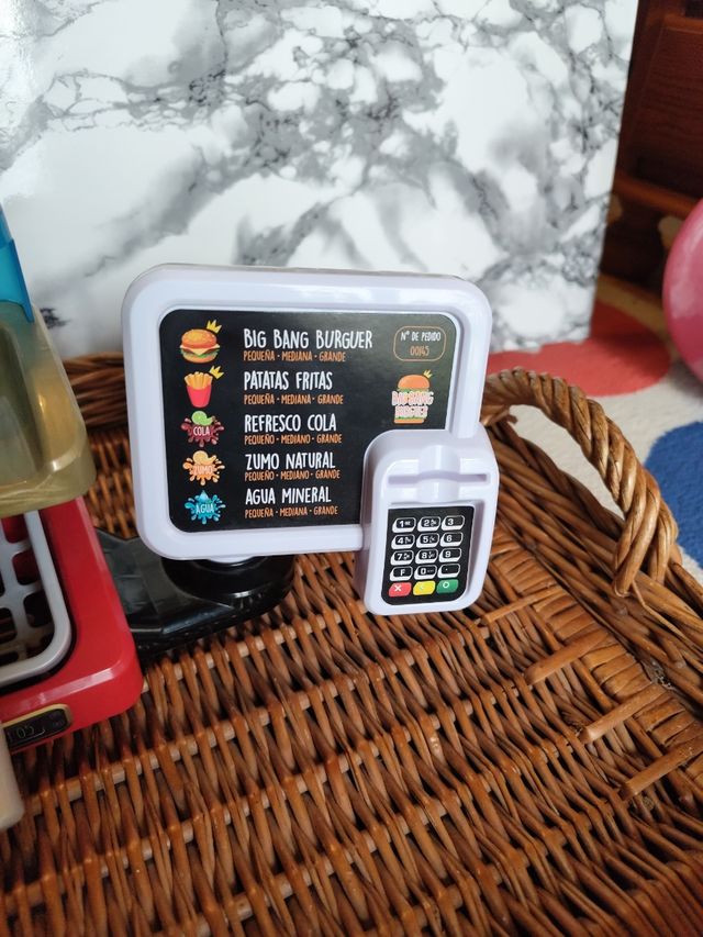 Juguete comida rápida Big Bang Burger