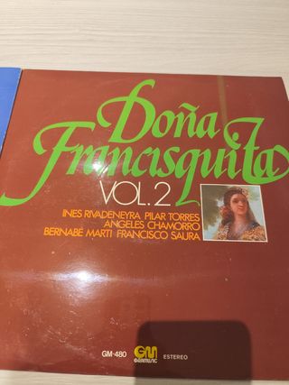 Doña Francisquita - Vinilos Vol 1 & 2