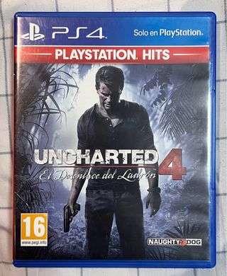 Videojuego: Uncharted 4 PS4 
