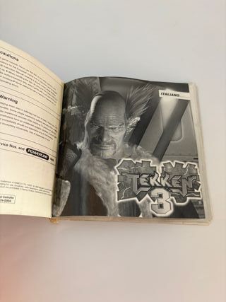 TEKKEN 3 PLAYSTATION 1 PAL EUR COMPLETO PLATINUM