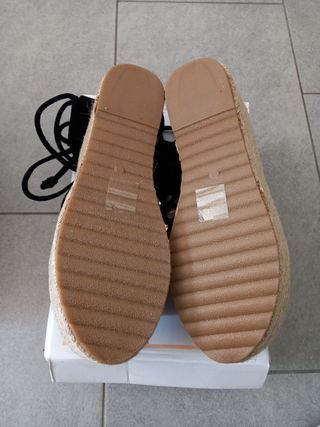 Zeppe Bellamica beige/nere nuove