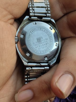Reloj Citizen Azul y Plata