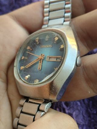 Reloj Citizen Azul y Plata