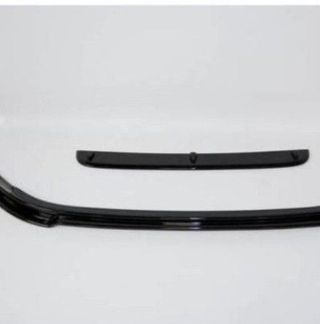 Spoiler Delantero Volkswagen Golf 7 R Negro Brilla
