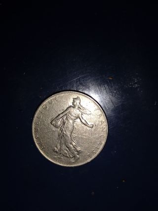 4 Monedas Francesas - 1 Franco