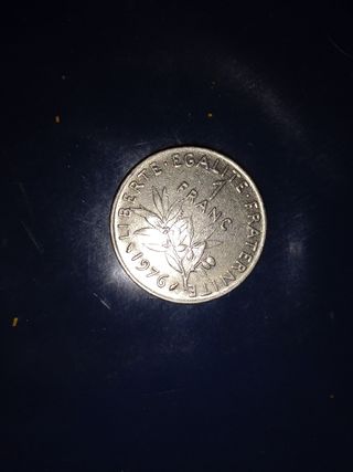4 Monedas Francesas - 1 Franco