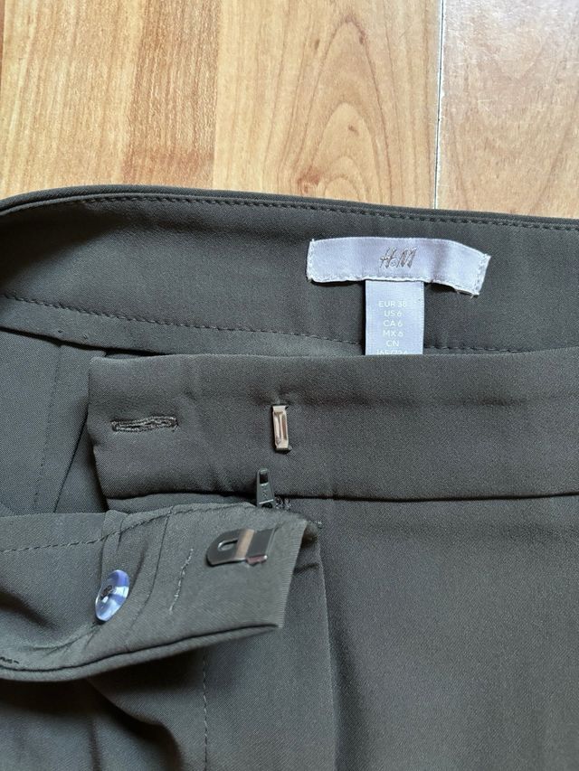 Pantalones vestir kaki