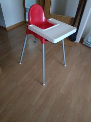 Trona bebé Ikea - Roja