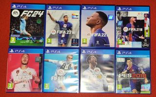 7 JUEGOS PS4 (PlayStation 4) FIFA & PES