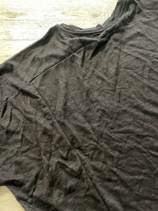 Maglietta nera oversize