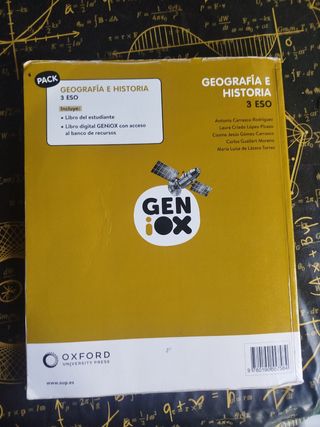 Geografía e Historia 3º ESO. Libro del estudian...