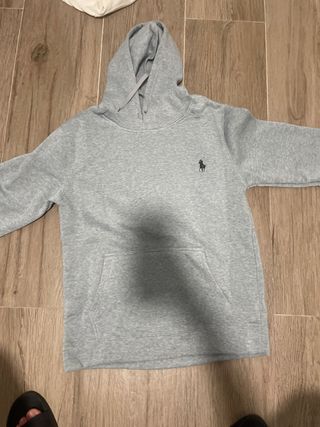 Sudadera gris Ralph Lauren
