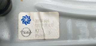 Elevalunas del der opel 39137856 crossland 272044