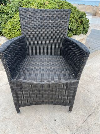 Sedie in rattan - 2 sedie