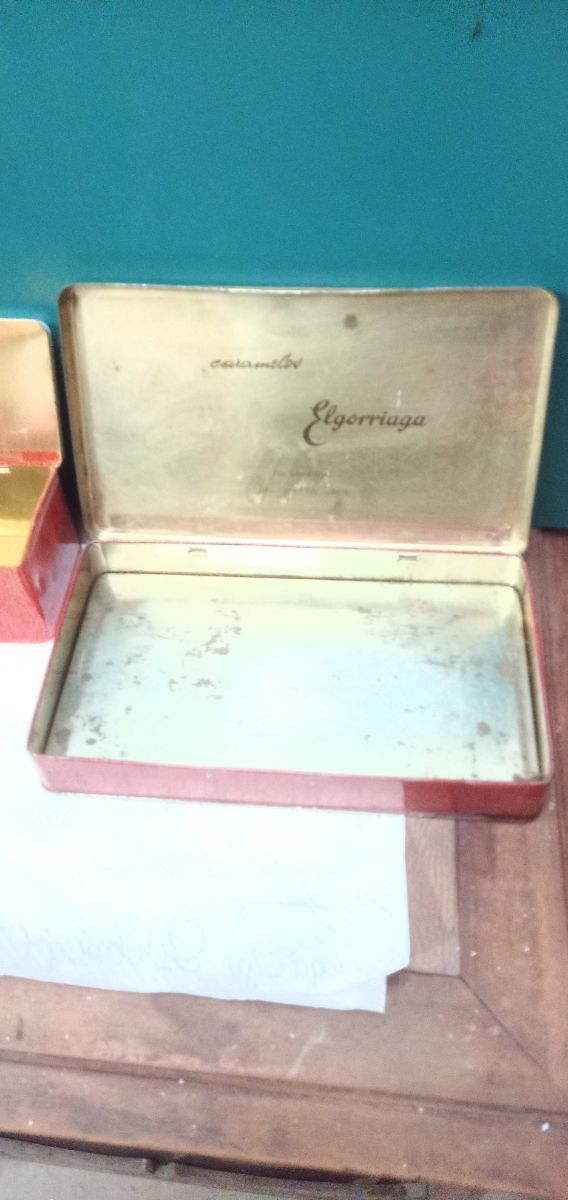 2 Cajas Metal Vintage