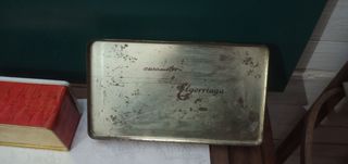2 scatole metalliche vintage