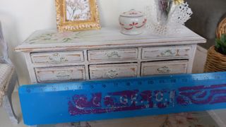 Mini cassettiera shabby chic